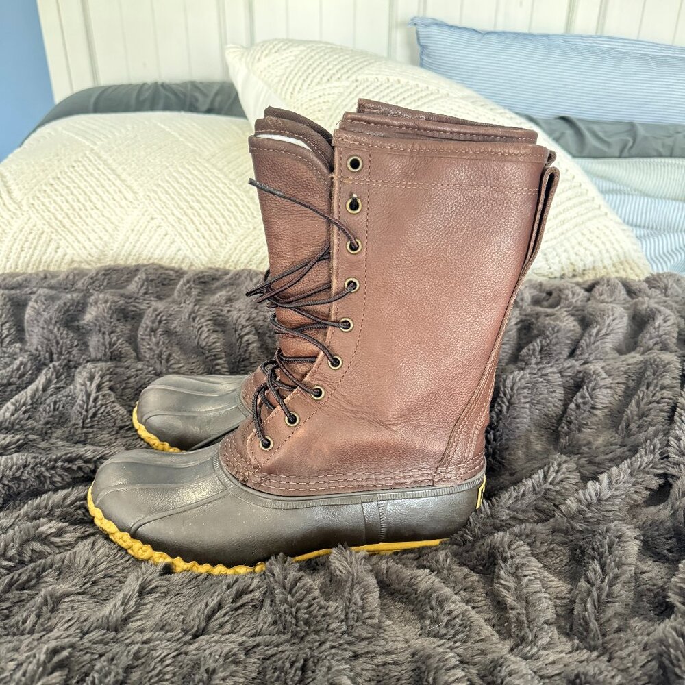 L.L. Bean Maine Hunting Boots 10” Size 7.5 | GORE-TEX Thinsulate | Like New